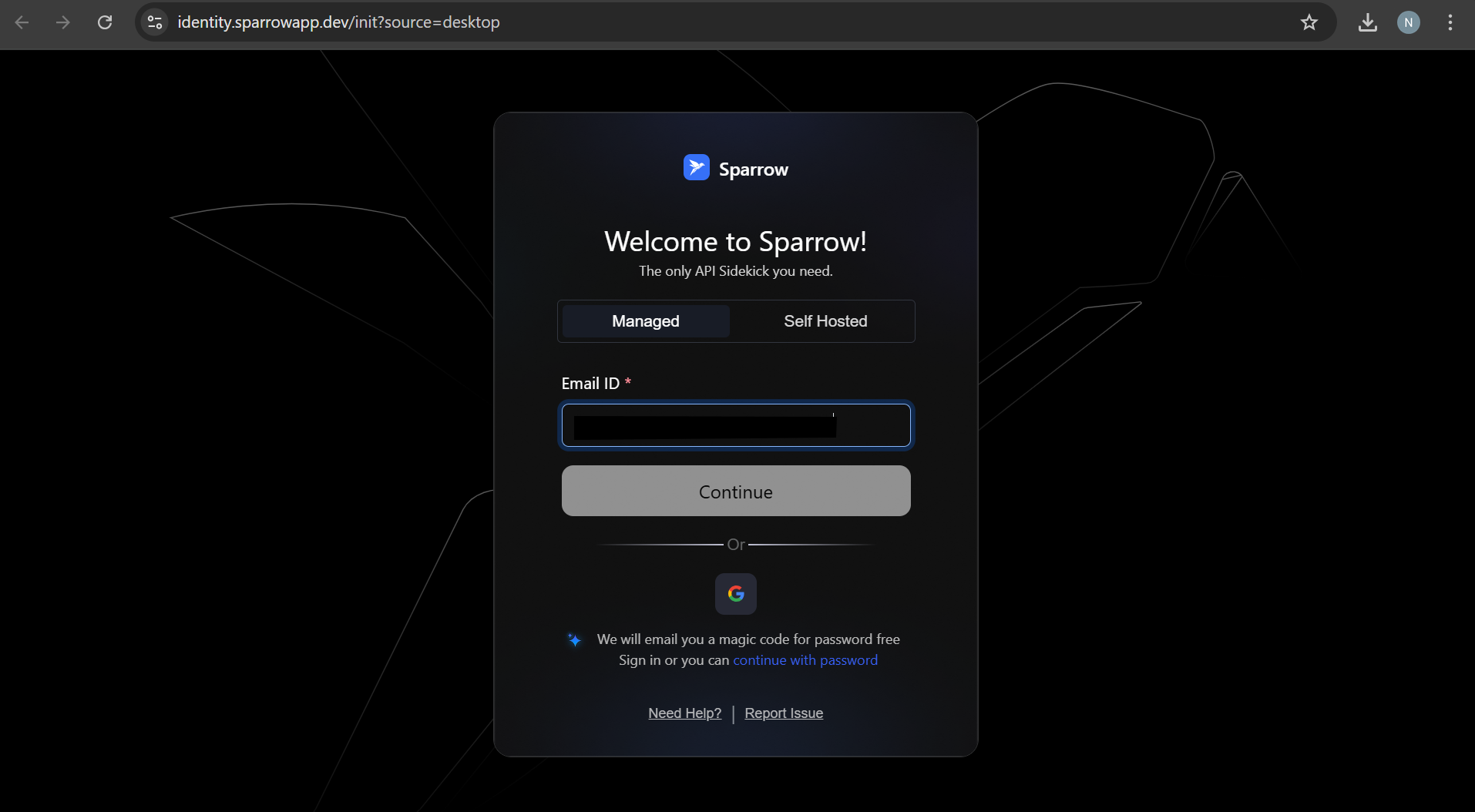 GettingStartedWithSparrow