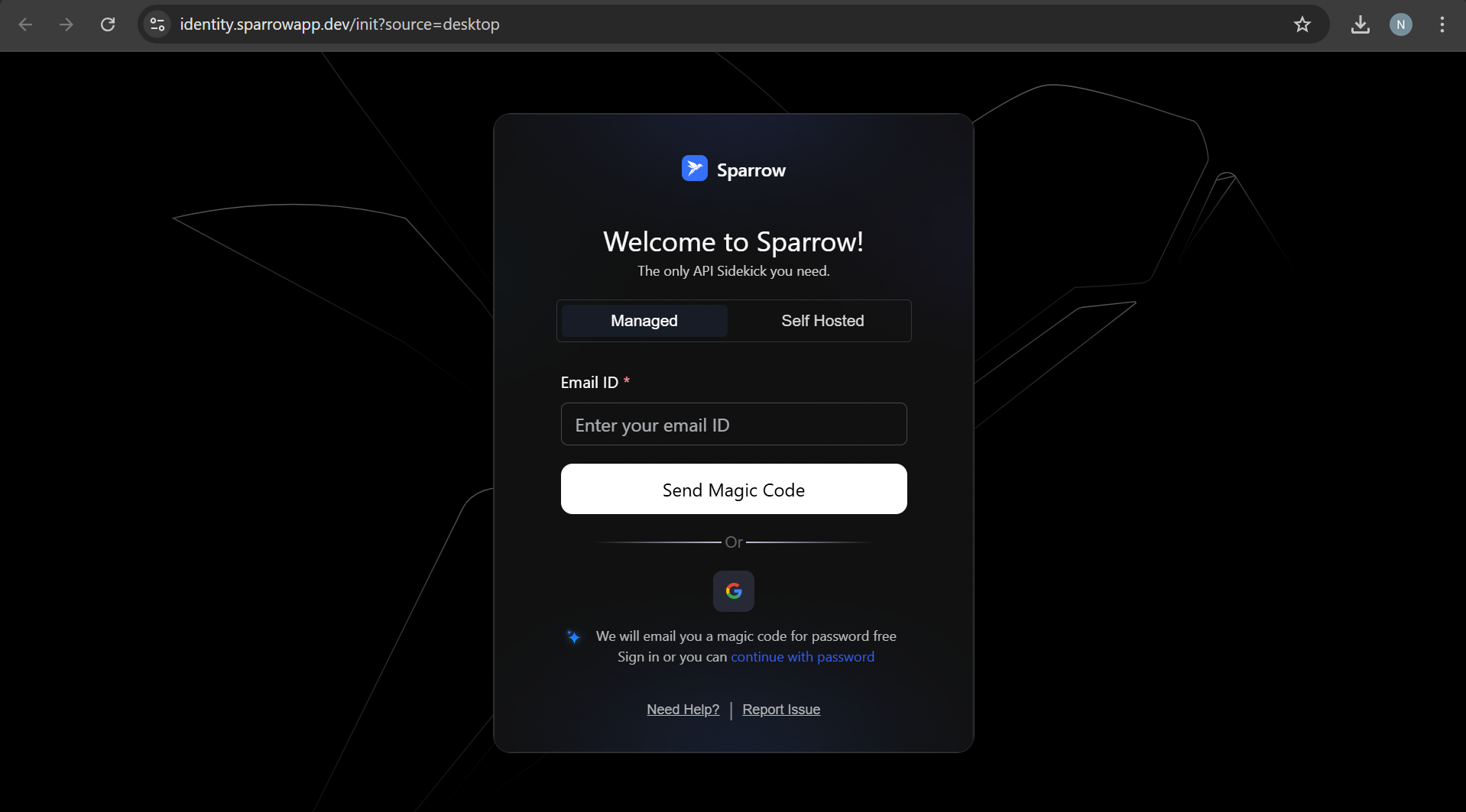 GettingStartedWithSparrow