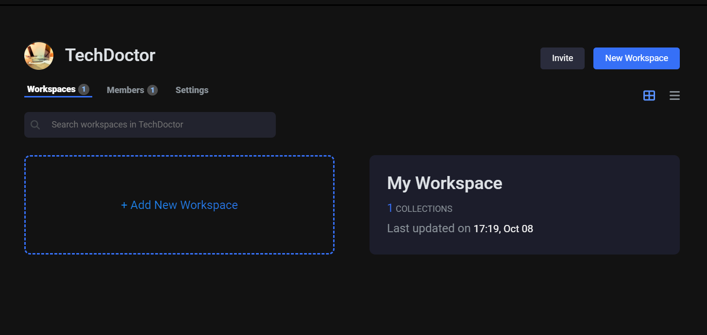 Workspaces