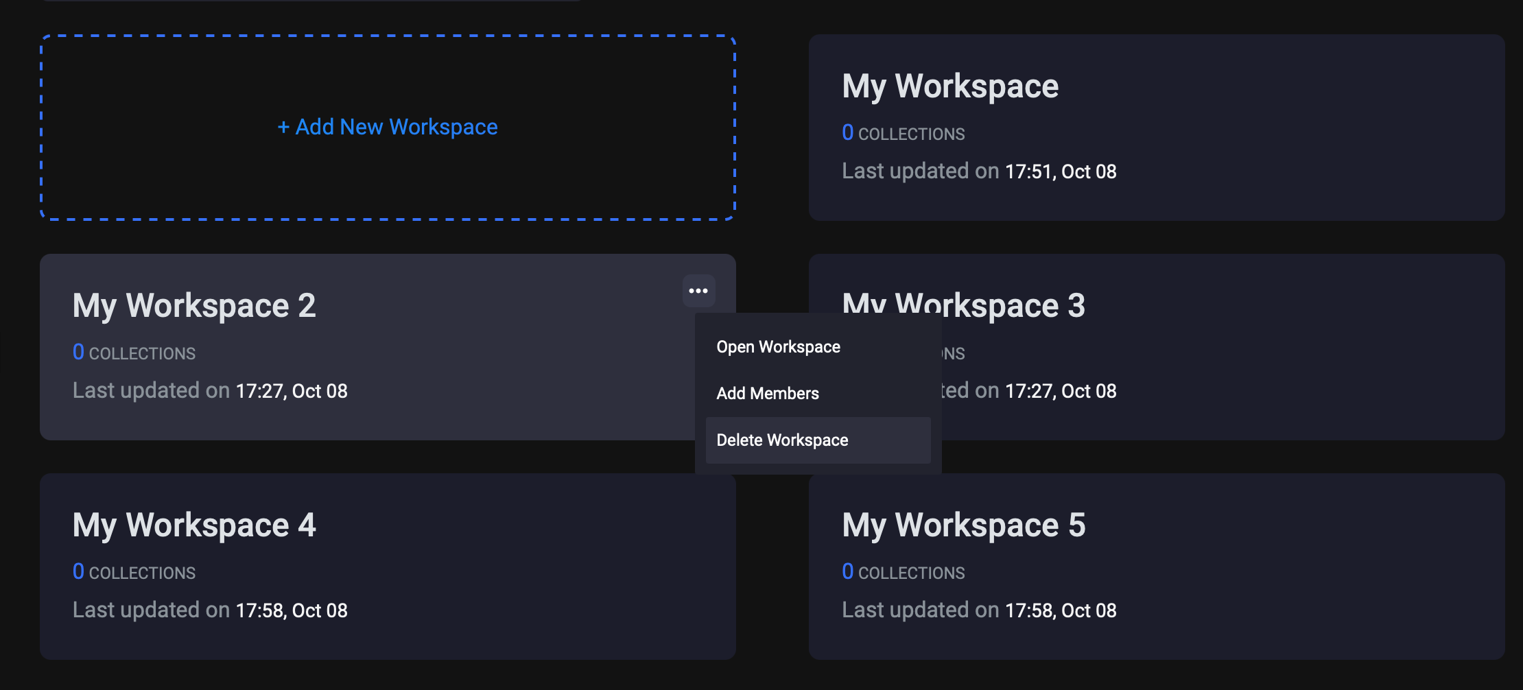 Workspaces